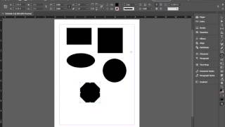 Creating basic shapes in InDesign [upl. by Geminian756]