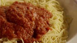 How to Make Quick Spaghetti Sauce  Pasta Recipes  Allrecipescom [upl. by Yasdnyl634]