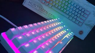 Razer Huntsman Mini Lighting Effects [upl. by Nanice]