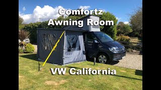 Comfortz VW California Awning Room [upl. by Aihsekram]