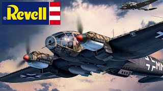 Heinkel He111 H6 Full video build  REVELL [upl. by Allenad]