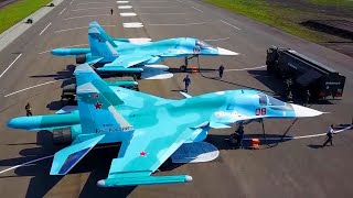 Sukhoi Su34 Fullback Supersonic FighterBomber Сухой Су34 [upl. by Namar]