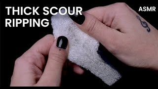 Thick scourer dry ripping ASMR [upl. by Favian168]