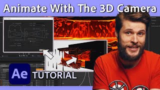 How to Animate with the 3D Camera  After Effects Tutorial from Cinecom  Adobe Video [upl. by Chang]