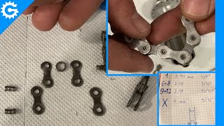 Bicycle chain construction and standards [upl. by Melburn]