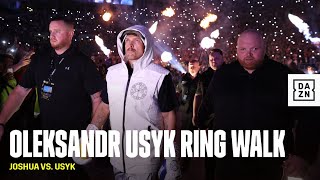 Oleksandr Usyks Incredible Ring Walk [upl. by Lussier553]