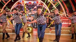 Strictly Pros Dance to Cotton Eyed Joe  Timber medley  Strictly Come Dancing 2014  BBC One [upl. by Farika]