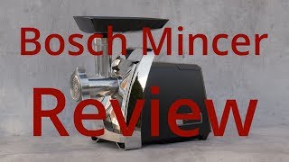 Bosch ProPower Electric Meat MincerGrinder Review 2000W MFW67440 [upl. by Evars]