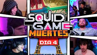 TODAS LAS MUERTES DEL DIA 4  SQUID CRAFT 3  KARMA PLUS [upl. by Beller]