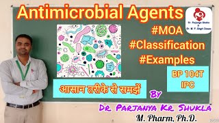 Antimicrobial Agents  MOA Classes Examples Inorganic Anti infectives  IPC  BP 104T [upl. by Adnov]