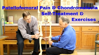 Patellofemoral Pain amp ChondromalaciaGreat SelfTreatment amp Exercises [upl. by Adarbil995]