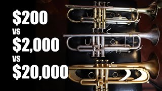 200 2000 and 20000 Trumpet Comparison Can you hear the difference [upl. by Lemon]