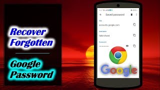 How to See Forgotten Google Password in Android [upl. by Ymerrej]