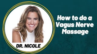 How To Do A Vagus Nerve Massage [upl. by Cuthbert]