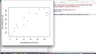 How to create a Quadratic Regression Model in R [upl. by Eizzil]