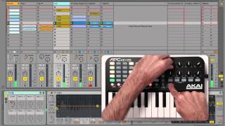 Akai Professional APC Key 25  Demo Features and Operation in Ableton Live [upl. by Tisbee]