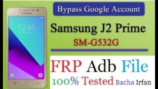 Samsung G532g Combination Adb File 100 Tested [upl. by Karrie]