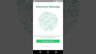 How to Download and Install WhatsApp  Mobile Phone  2022 [upl. by Eselahc796]