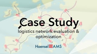 Logistics network evaluation and optimization  Case Study Explained [upl. by Stinson]