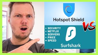 Surfshark Vs Hotspot Shield VPN Comparison 2024 🔥 CHEAP VS EXPENSIVE VPN 😱 [upl. by Mala]