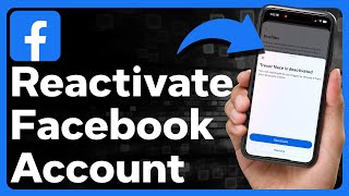 How To Reactivate Facebook Account [upl. by Emoraj]