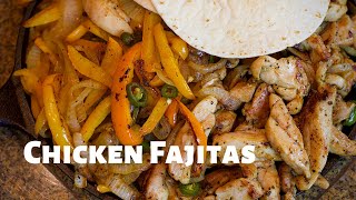 How I make Chicken Fajitas on the Blackstone Griddle  Chicken Fajita Recipe [upl. by Flodnar721]