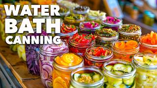 Water Bath Canning Step by Step [upl. by Faith]