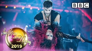 A spinetingling Strictly Pros dance  Halloween  BBC Strictly 2019 [upl. by Yelkreb]