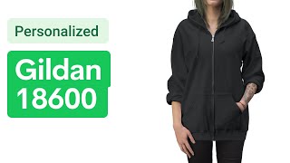 Custom Gildan 18600 Hoodie Printify Review 2024 [upl. by Alrich]