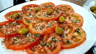 Tomates aliñaos LAS RECETAS DEL VERANO [upl. by Mainis787]