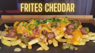 FRITES MAISON au CHEDDAR BACON ET MINI BOULETTES DE VIANDE [upl. by Moor2]