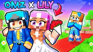 Omz MARRIED Lily In Minecraft [upl. by Regdor]