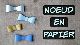 Nœud Décoratif en Papier [upl. by Alanna652]