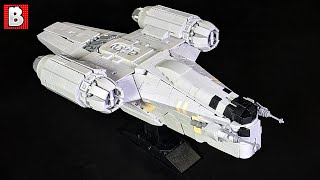 LEGO Razor Crest Clean and Crisp Midi Scale Model [upl. by Neraj]