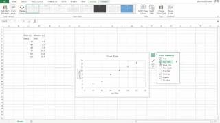 Graphing Data in Excel 2013 [upl. by Alyahsal322]