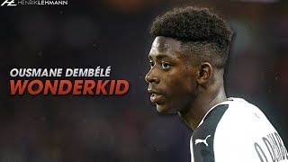 18 Year Old Ousmane Dembélé  Stade Rennais  Goals amp Skills [upl. by Vikki608]