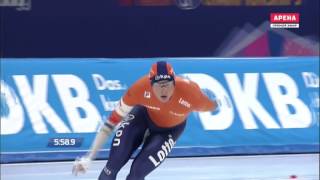 Sven Kramer 10000m  123889 HD World Championships Gangneung 2017 [upl. by Camarata759]