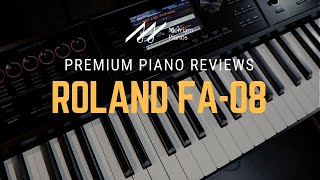 🎹Roland FA08 Music Workstation Review amp Demo🎹 [upl. by Macomber]