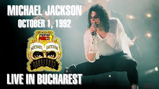 Michael Jackson  Live in Bucharest October 1st 1992 [upl. by Yrdua]