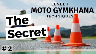 Moto Gymkhana Techniques Level 1 2 The Secret of Moto Gymkhana [upl. by Cuttie]