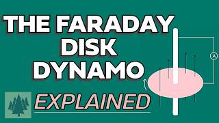 Electromagnetic Induction  The Faraday Disk Dynamo Explained  Alevel Physics [upl. by Gilman]