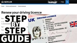 How To Renew Your Driving Licence 2025  DVLA 🚗💳 [upl. by Hollingsworth]