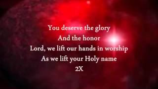 You Deserve The Glory Lyrics ❦Terry McAlmon❧ [upl. by Kcirredal]