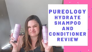 Pureology Hydrate Shampoo amp Conditioner Review [upl. by Cerf787]