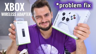 XBOX Wireless Adapter Problem Fixed [upl. by Yarw]