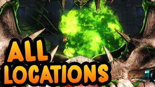 ALL GOROD KROVI SHIELD PART LOCATIONS Black Ops 3 Zombies Dragon Shield Guide Build [upl. by Sophronia686]