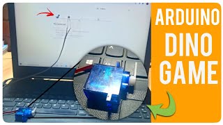 Automated Dino Game using Arduino  Arduino project [upl. by Waddle]