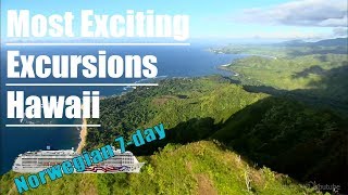 5 Most Exciting Excursions Norwegian 7day Hawaii Cruise [upl. by Solracesoj]