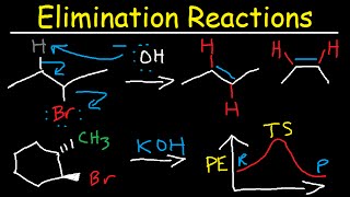 Organic Chemistry Elimination Reactions  E1 E2 E1CB [upl. by Yllrebmik]