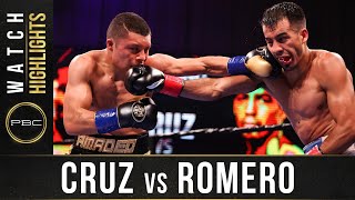 Cruz vs Romero HIGHLIGHTS March 13 2021  PBC on SHOWTIME [upl. by Aisa]